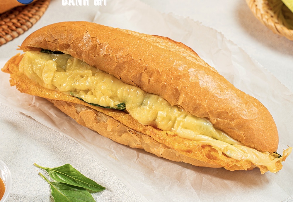 46. FRIED EGGS SANDWICH - Bánh Mì Trứng