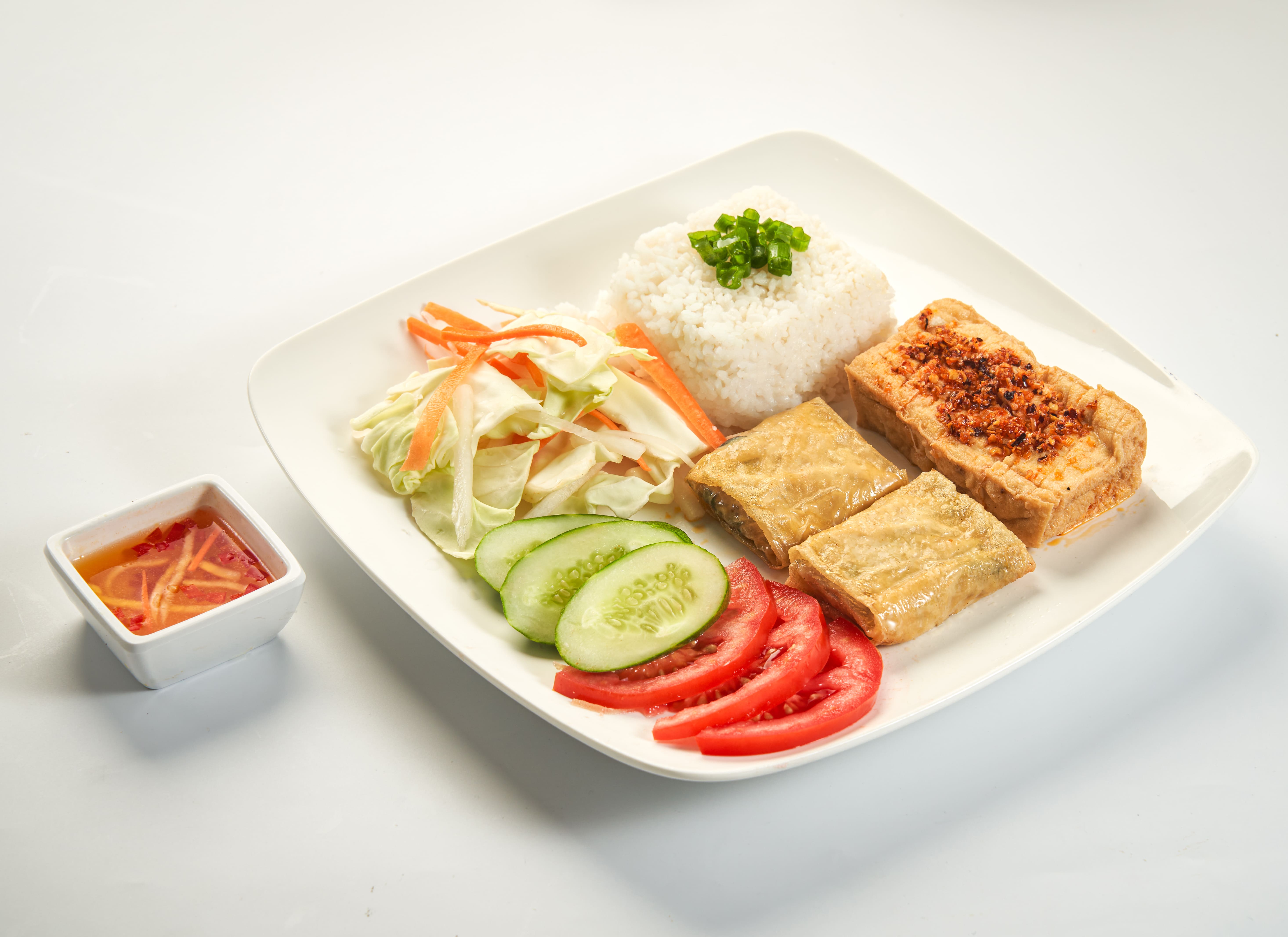 29. VEGETARIAN RICE - Cơm Chay 