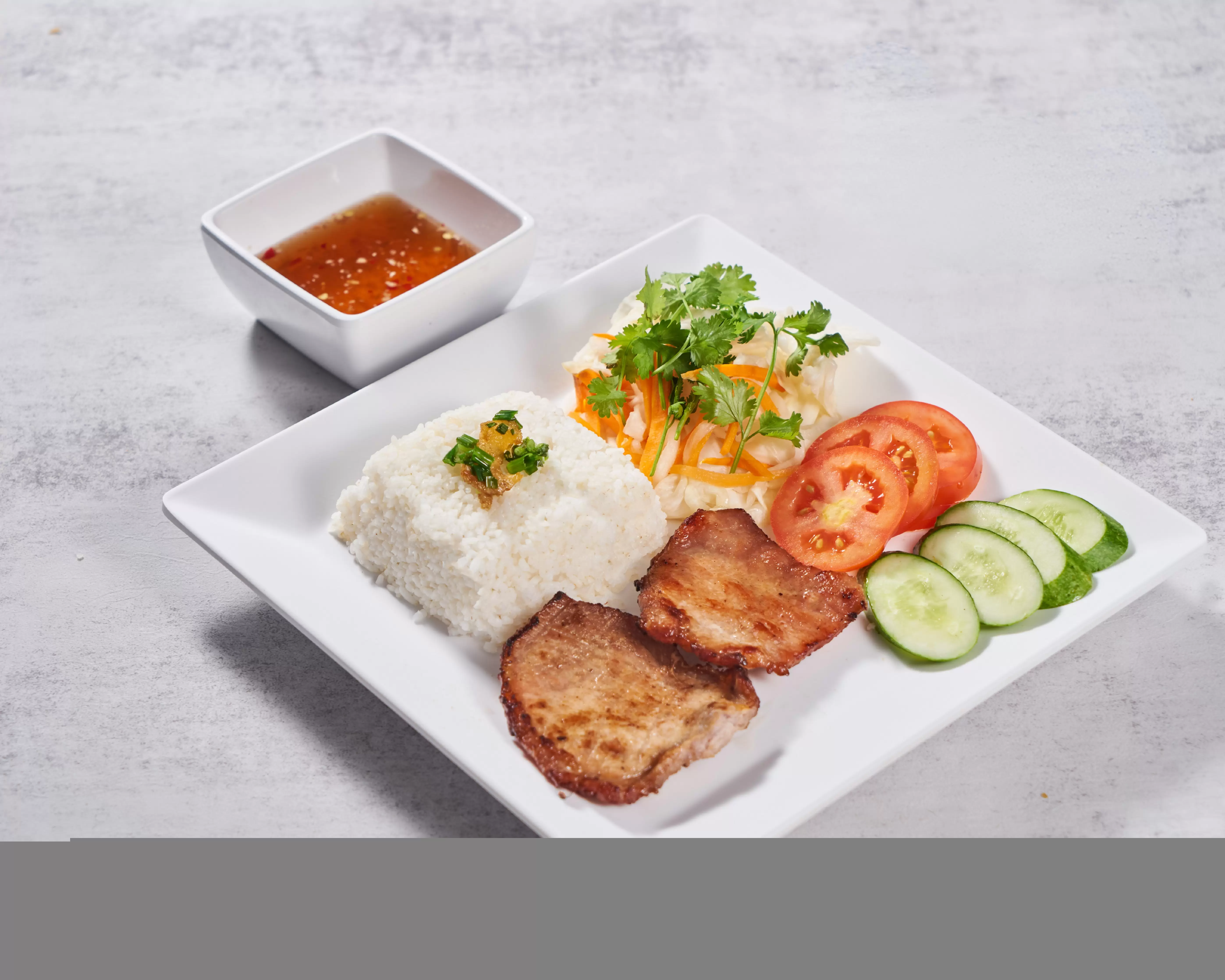 27. BBQ PORK LOIN - Cơm Thịt Nướng
