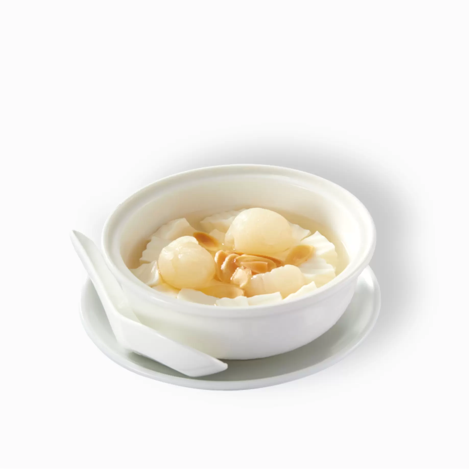 31. Almond Panna Cotta with Fruit and Jelly- Chè Khúc Bạch